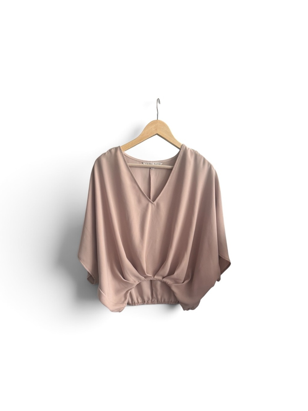 Tina Turk Dolman Sleeve Blouse - Blush Pink